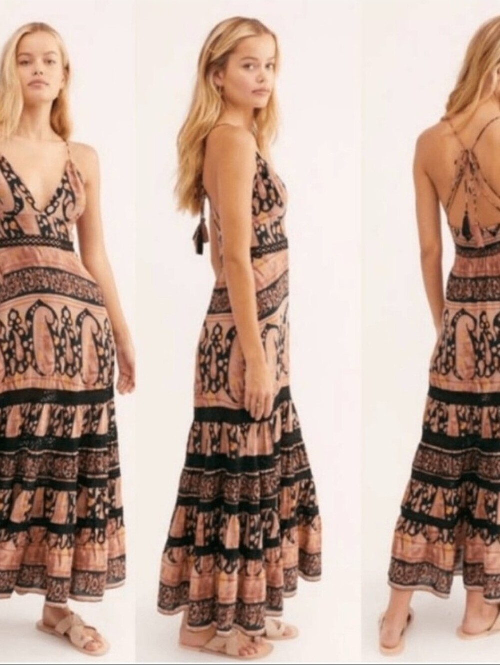 Free People Elektra Maxi Dress XL
